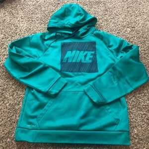 Nike Hooded Logo Sweatshirt Teal